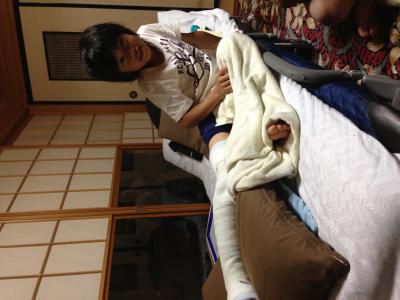やっと痛みがとれ・・