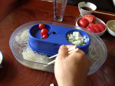 流しそうめん