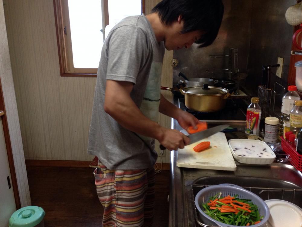 男の料理