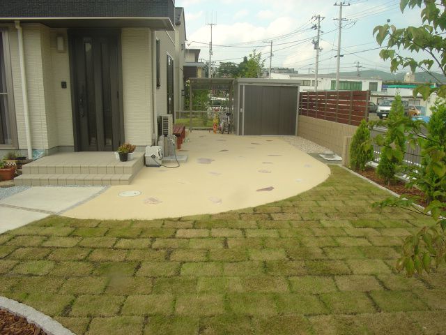 Ｍ様邸外構工事完成しました。