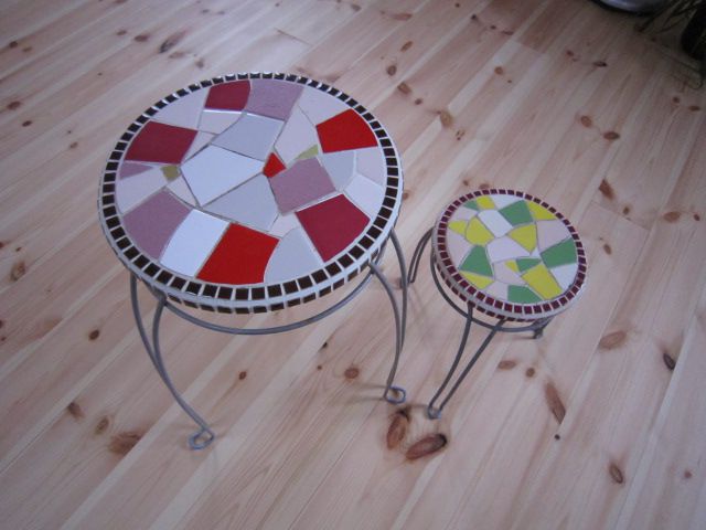タイルクラフトで色々な作品を作ります。