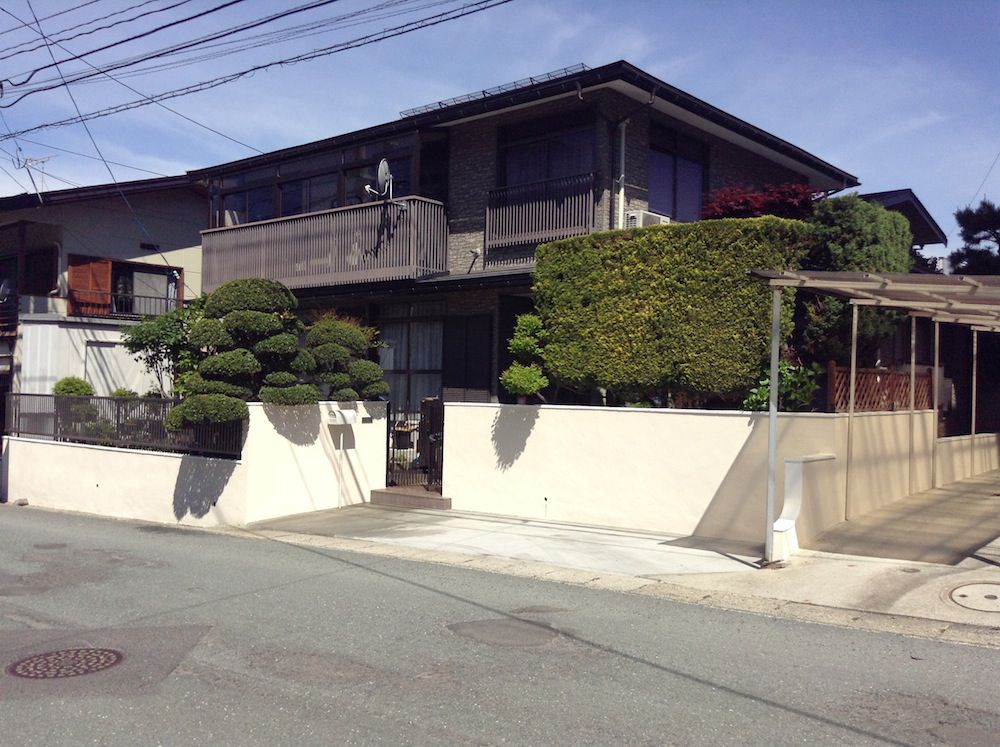塀塗り替えリフォーム完了