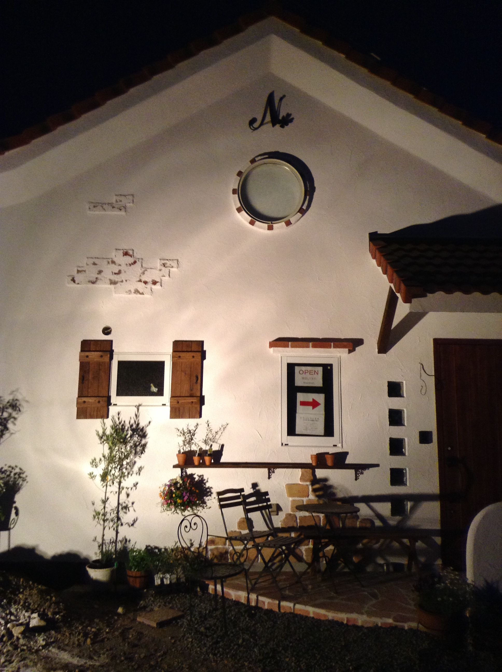 夜もいい感じになりました。