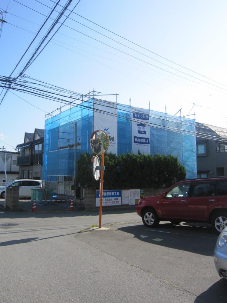 山形市内　新築住宅工事進行中！