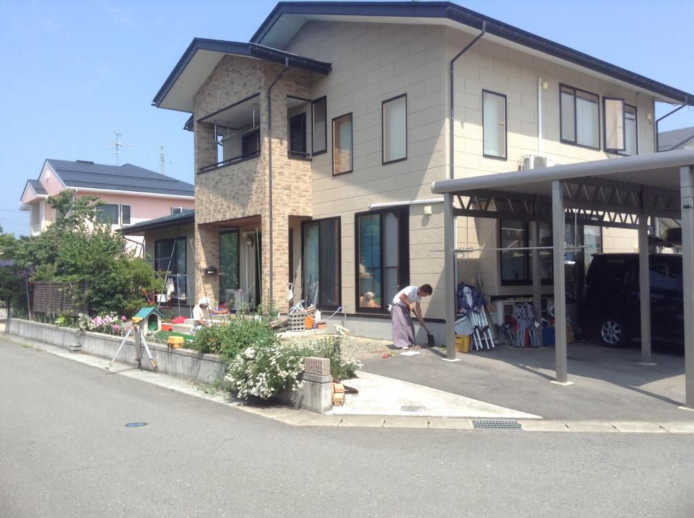 リフォーム外構中！