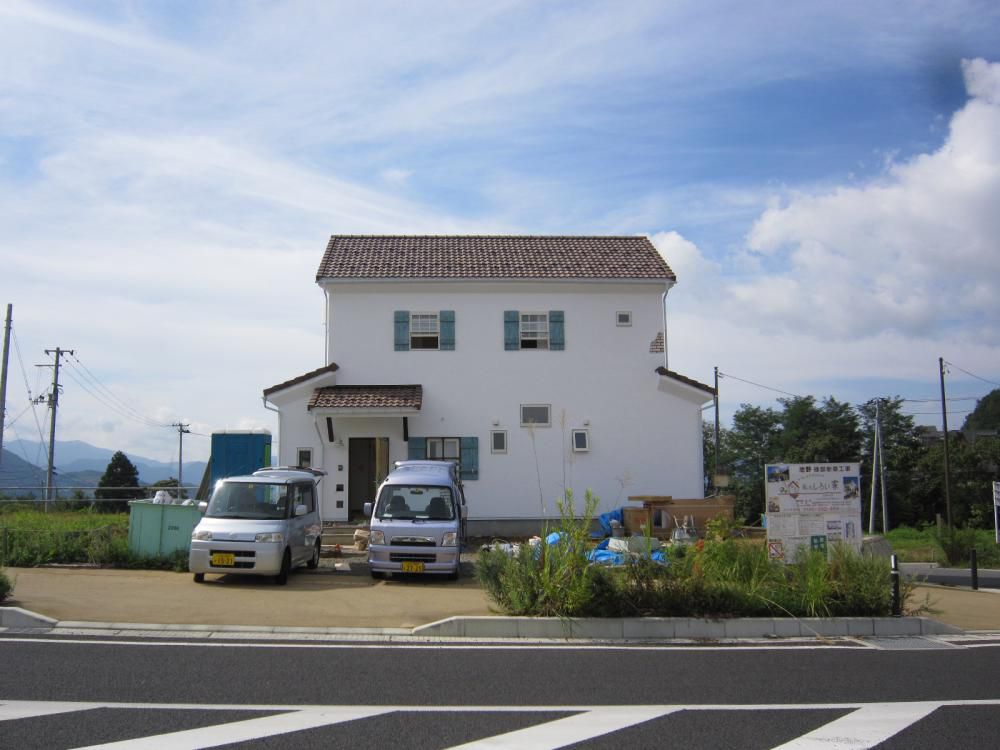 内覧会ご案内「私のしろい家」みはらし。