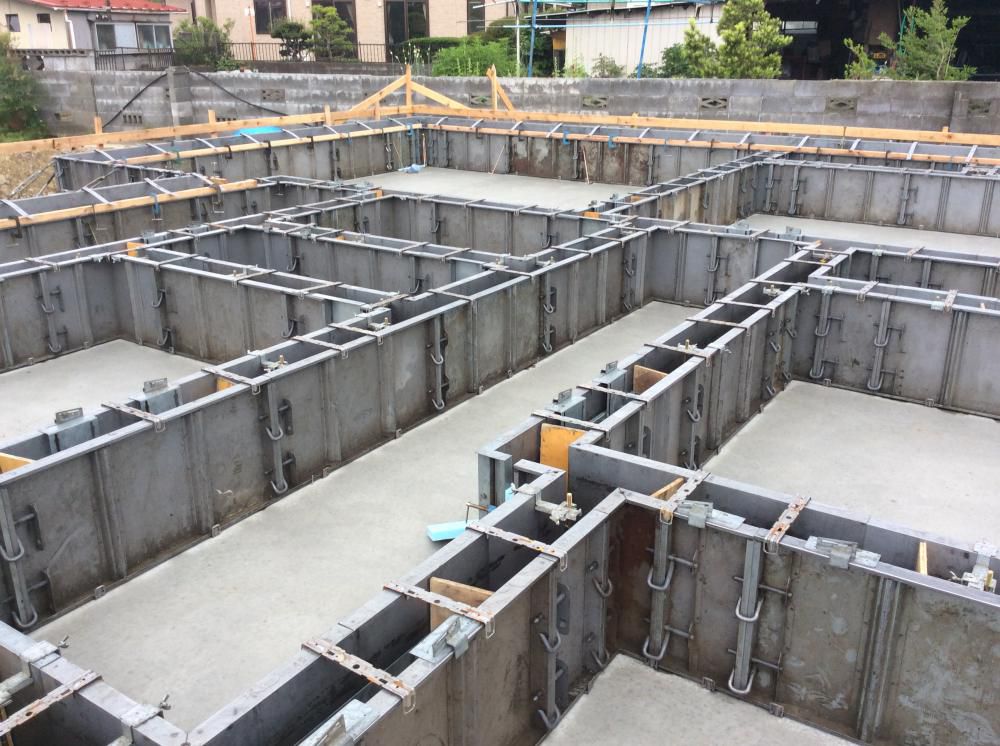 「私のしろい家」美里。基礎工事進行中！