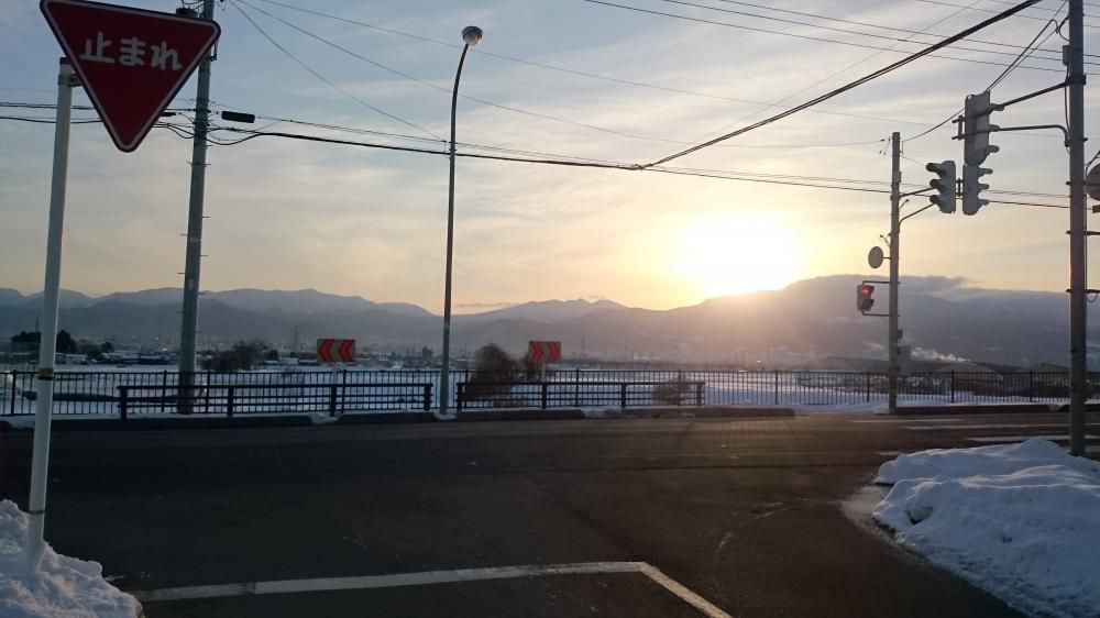 今朝の太陽