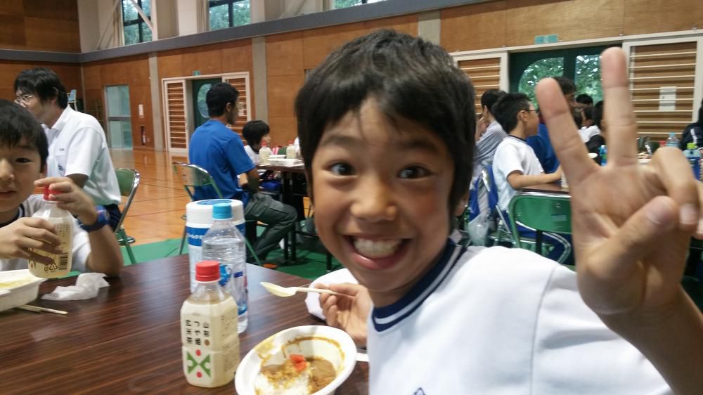 今日は福島から附属小学校の生徒が
