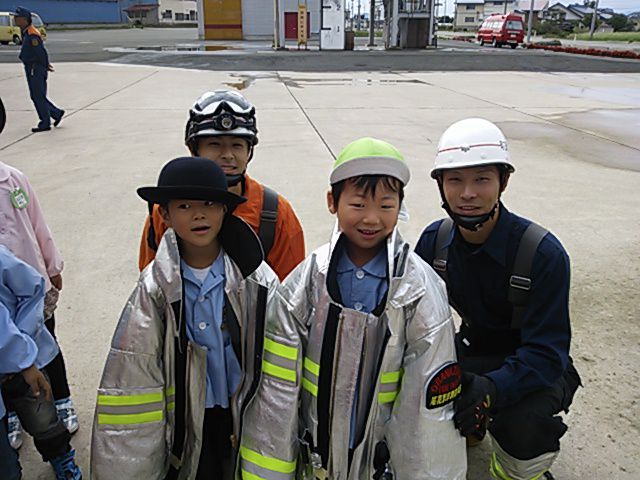 消防署見学  年長組