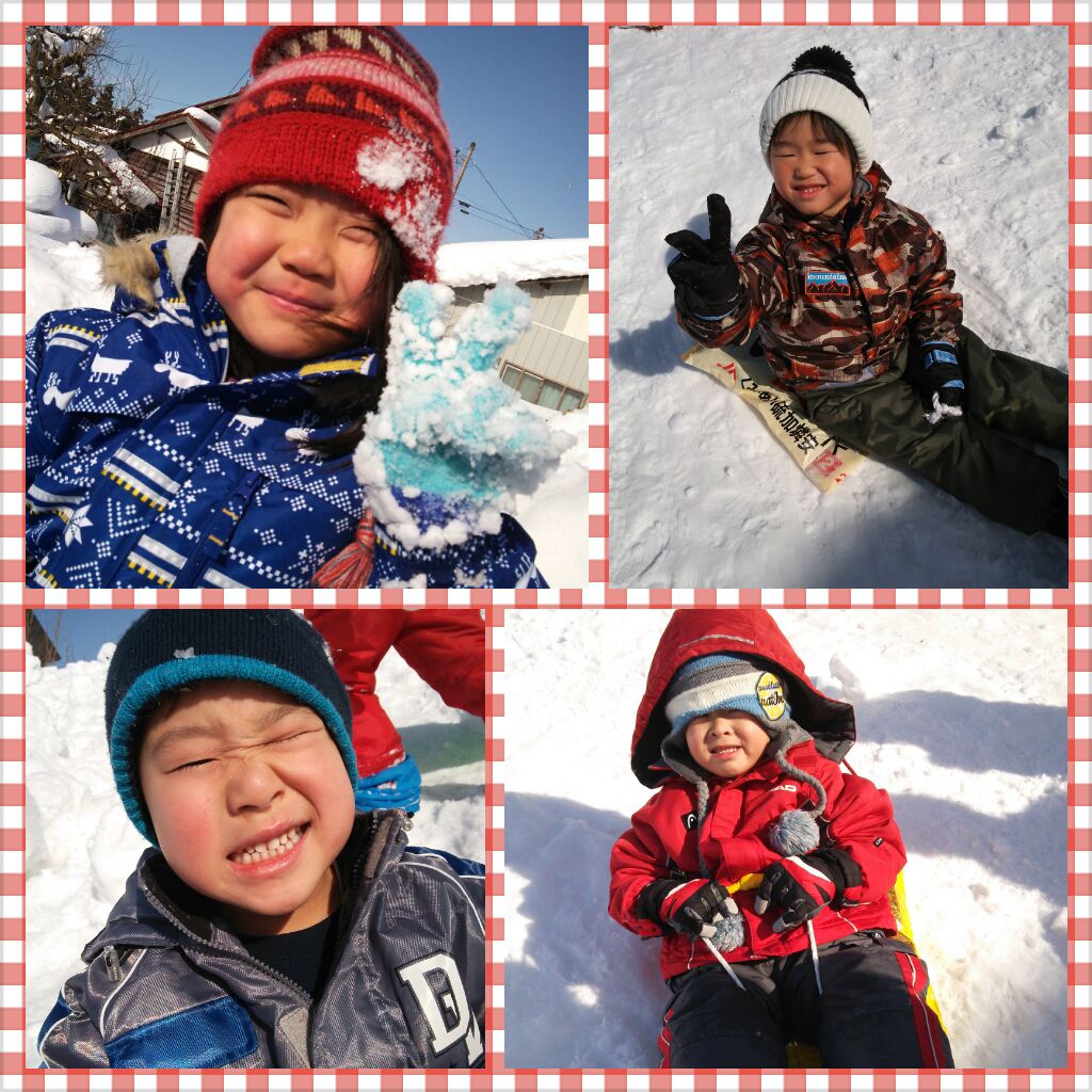 雪あそび☆年中４☆