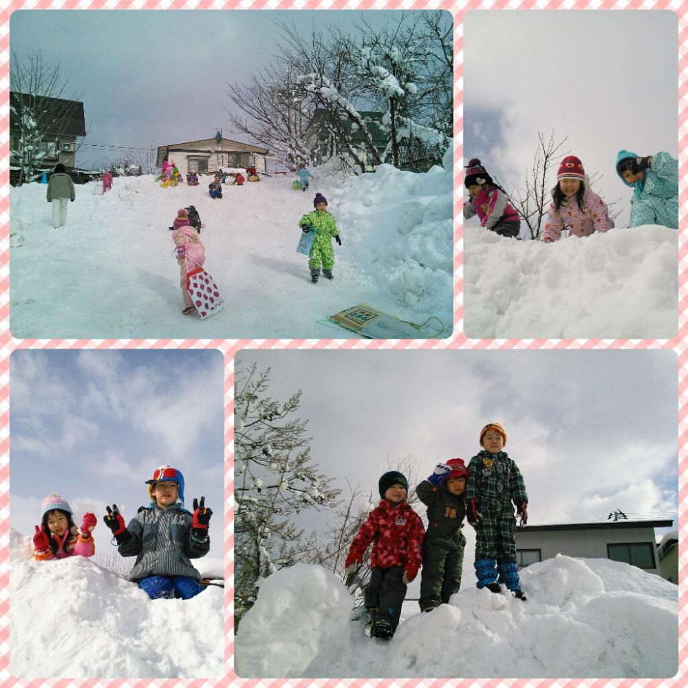 雪遊び！～年中組～