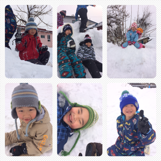 雪遊び ～ 年長組 ～ 