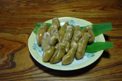 ＴＶでいちやく脚光を浴びた　ぺそら漬け