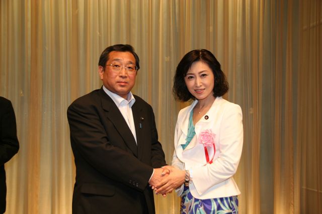 三原じゅん子先生　ありがとうございました