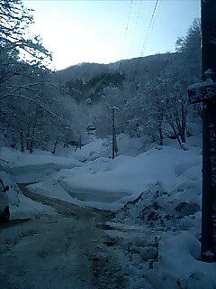 春へのリスタート 氷結？！山奥の宿