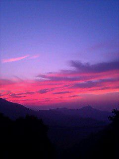 山奥のトワイライト（雲に反射系）