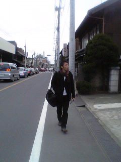川越到着