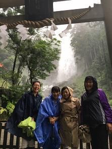 台風と待ち合わせ？　おによめ旅行