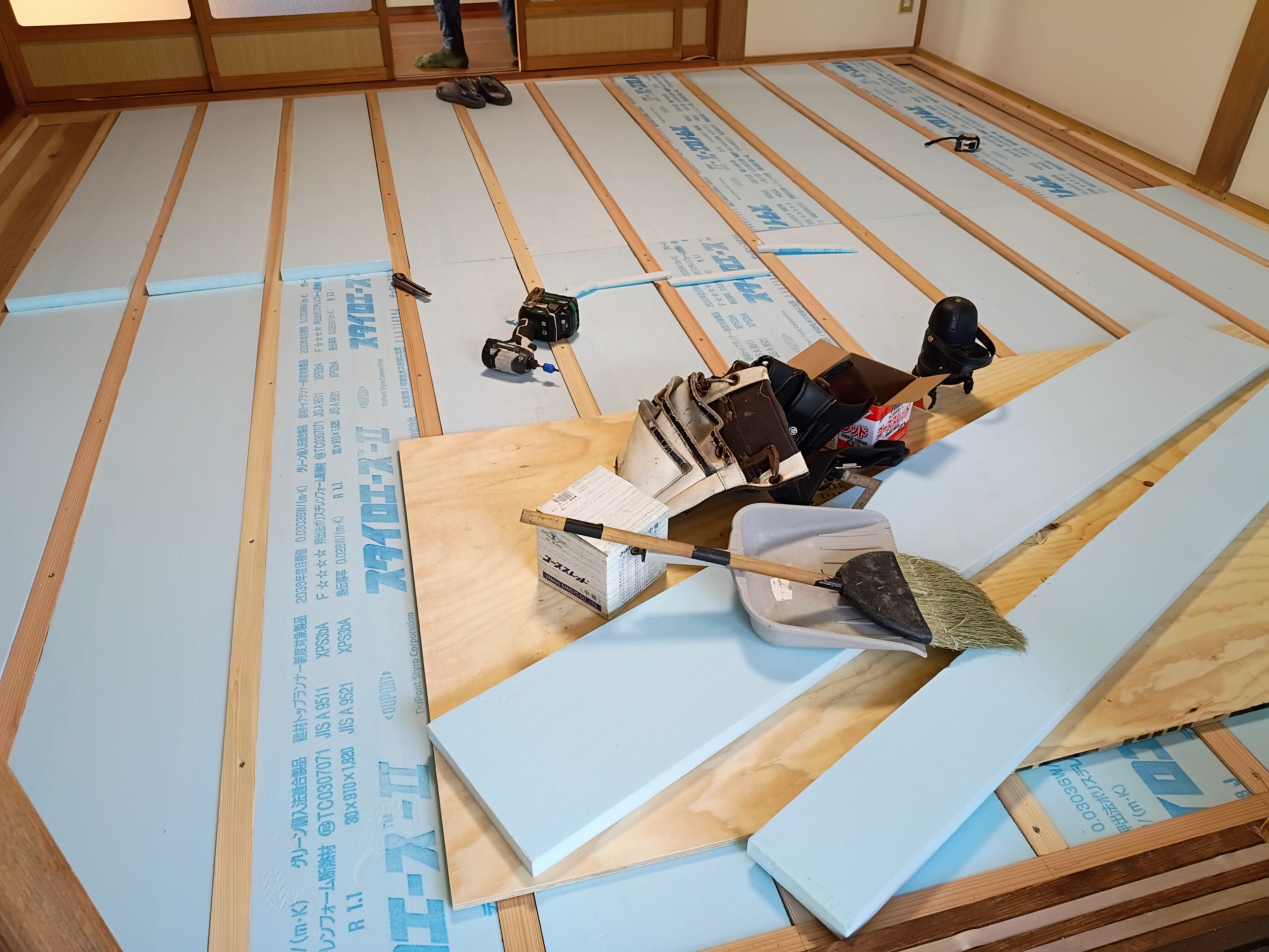 和室畳をフロアーに!