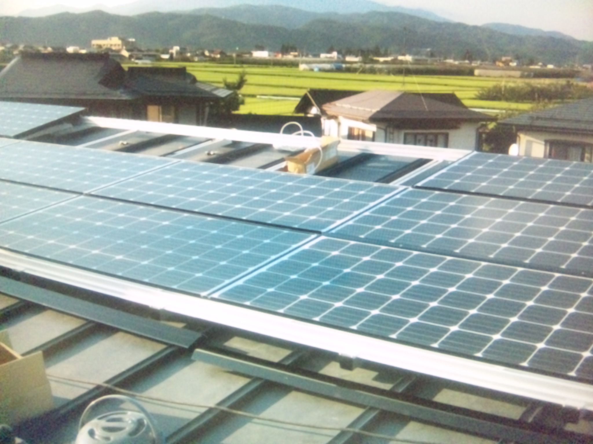太陽光発電システム工事☆