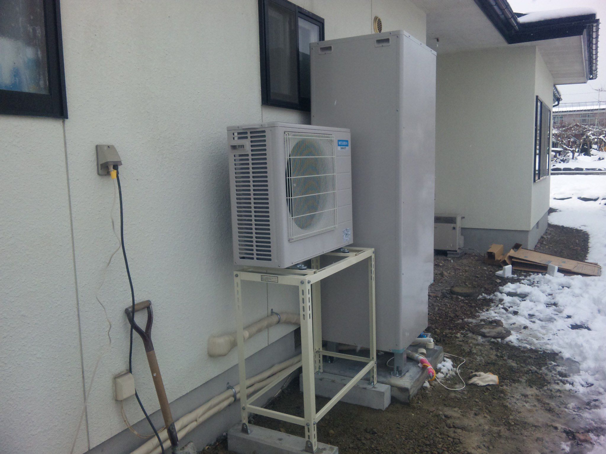 冬でもオール電化☆