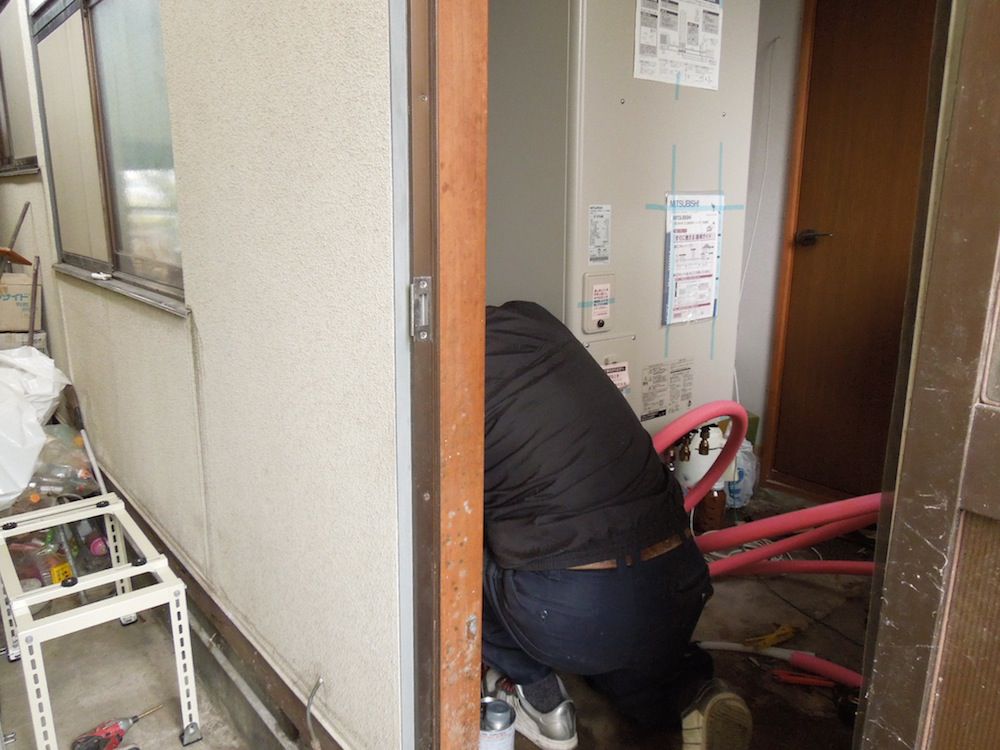 エコキュート工事