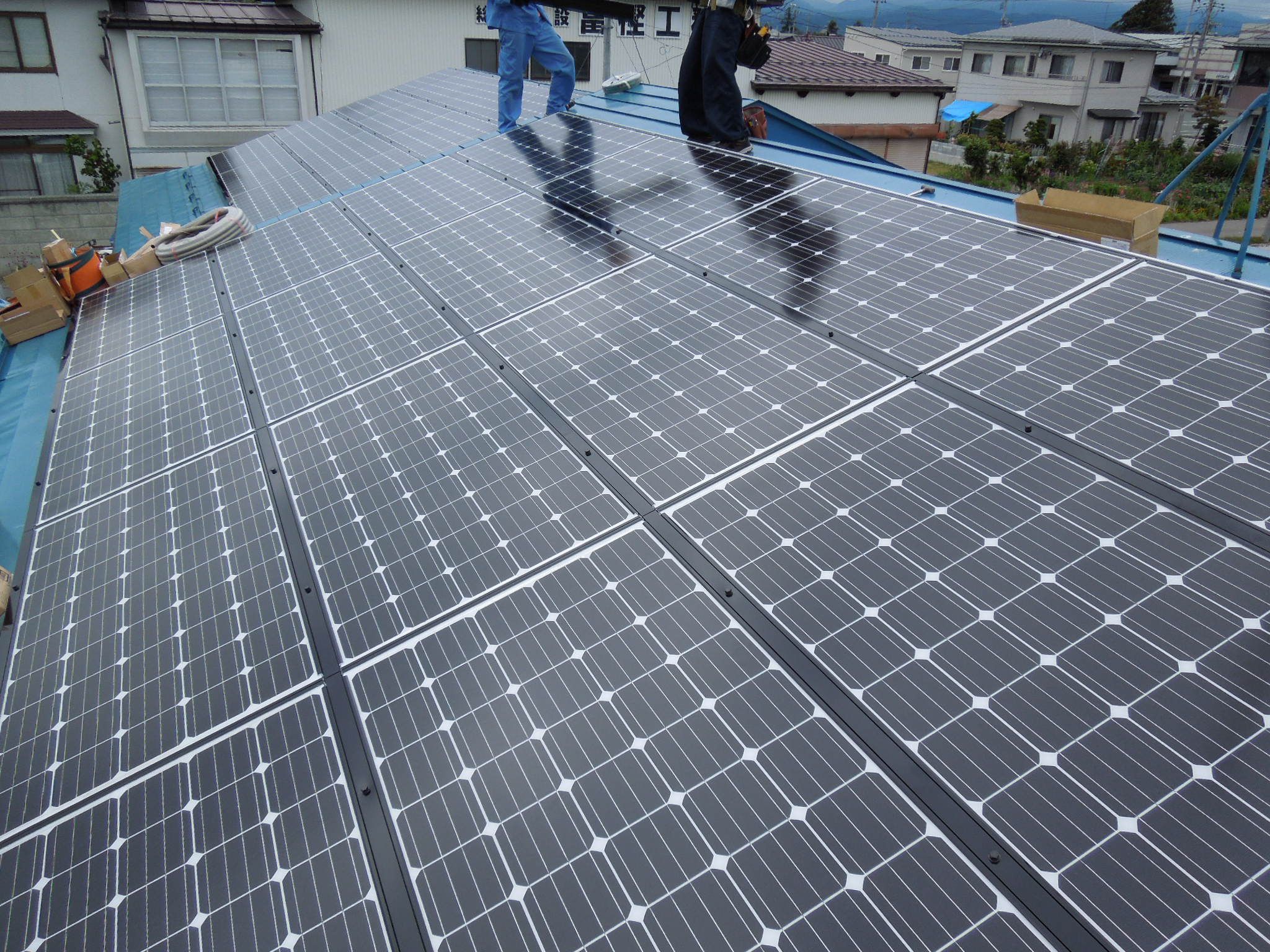 太陽光工事☆