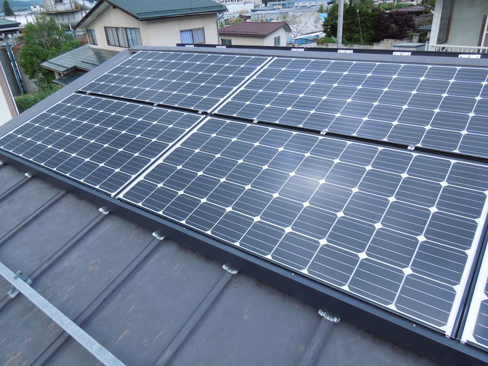 太陽光工事♪