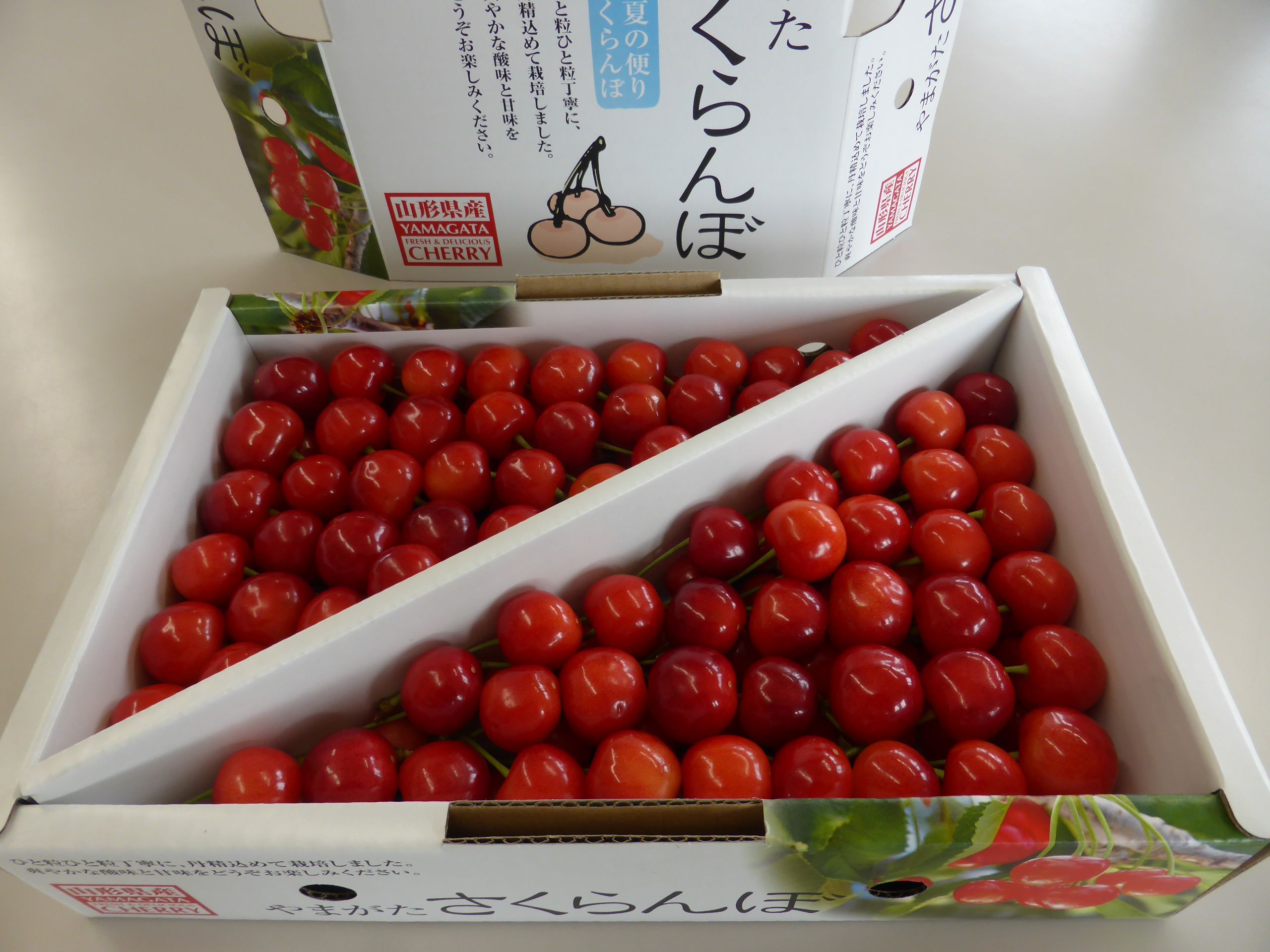 さくらんぼ～！