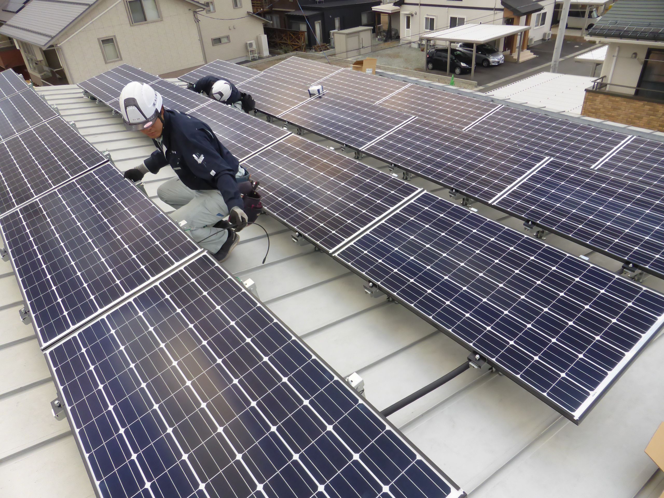 太陽光蓄電池工事