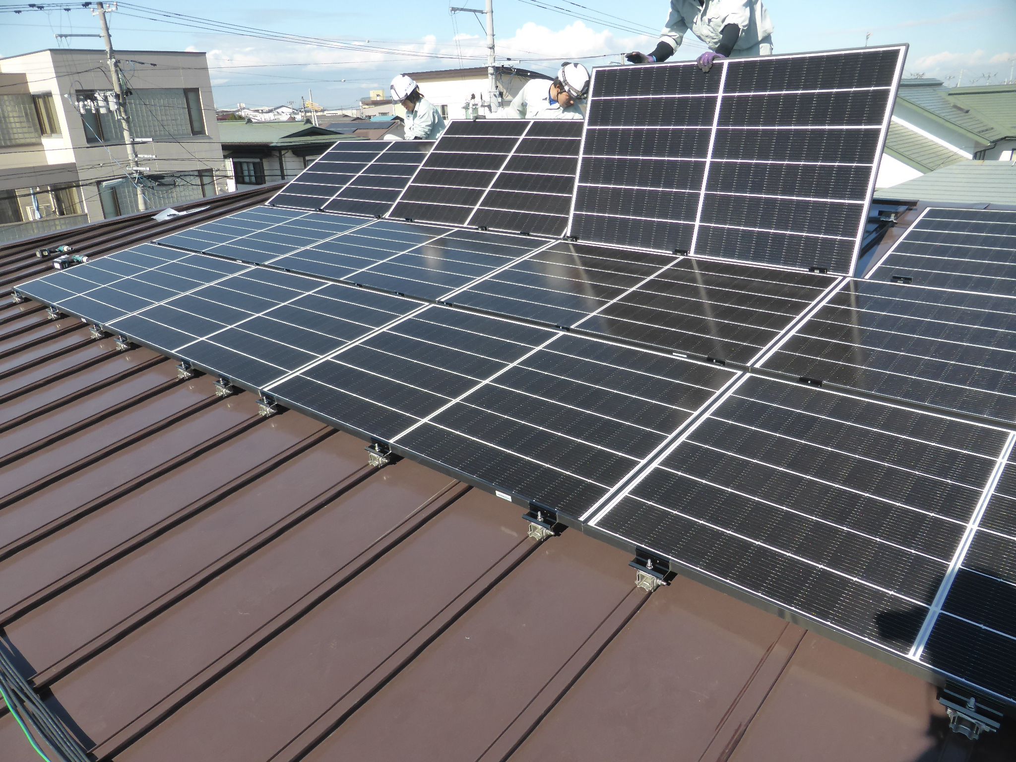 太陽光蓄電池工事