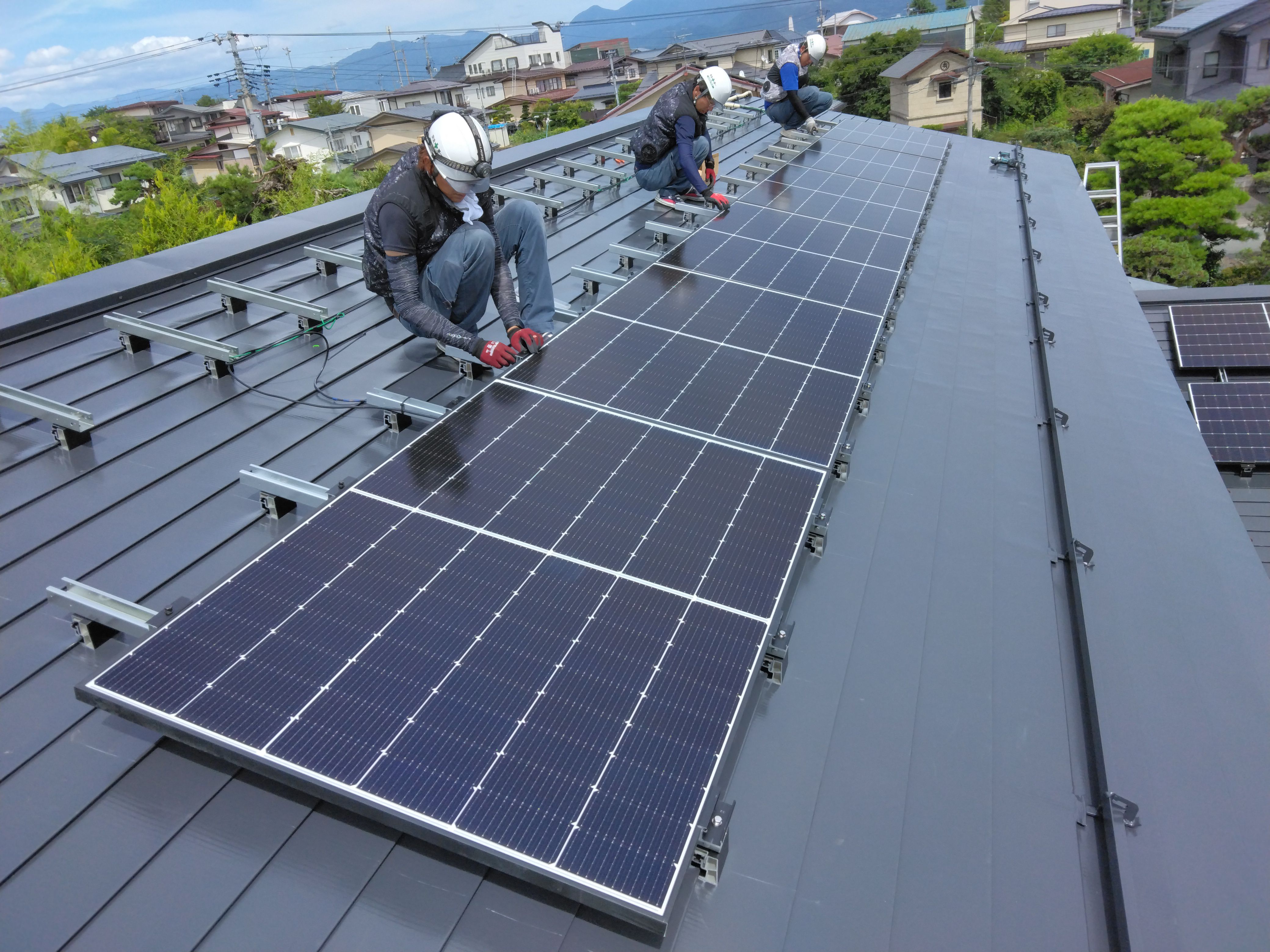 太陽光蓄電池工事