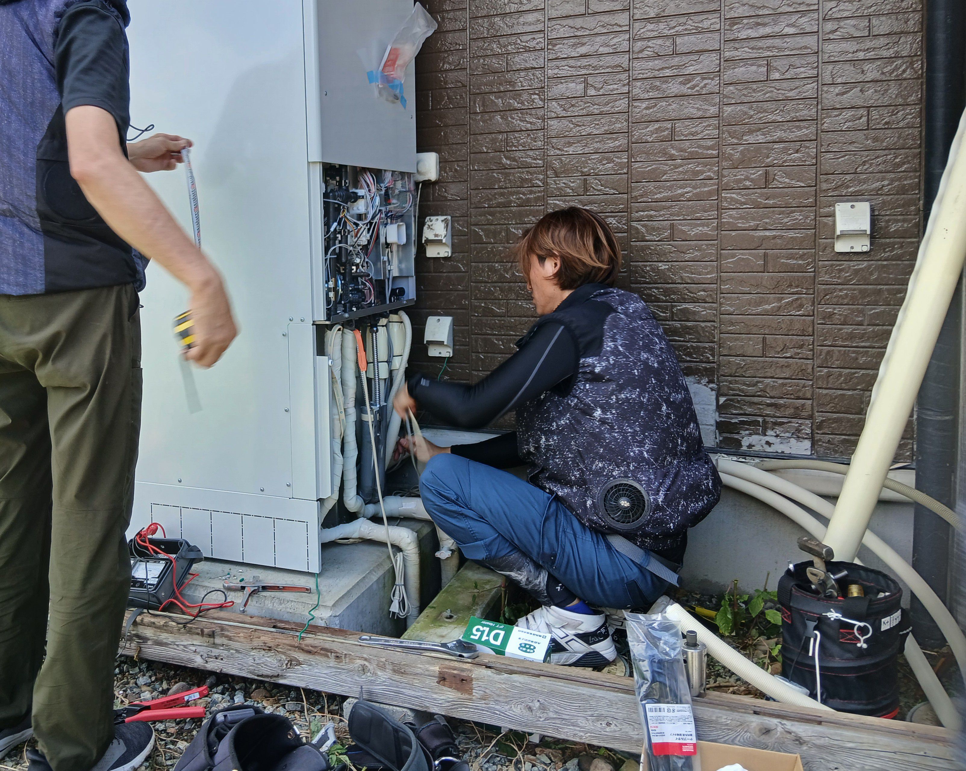 エコキュート交換更新工事！