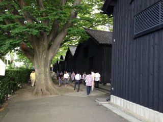 酒田の「山居倉庫」