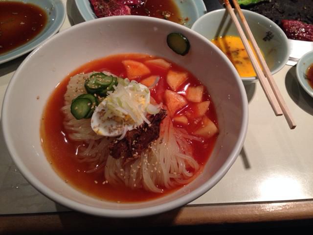 新年から冷麺の画像ですいません（笑）