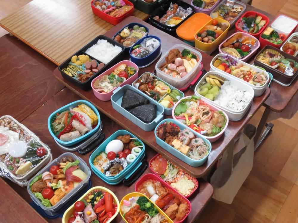 今日は致芳小学校「弁当の日」！