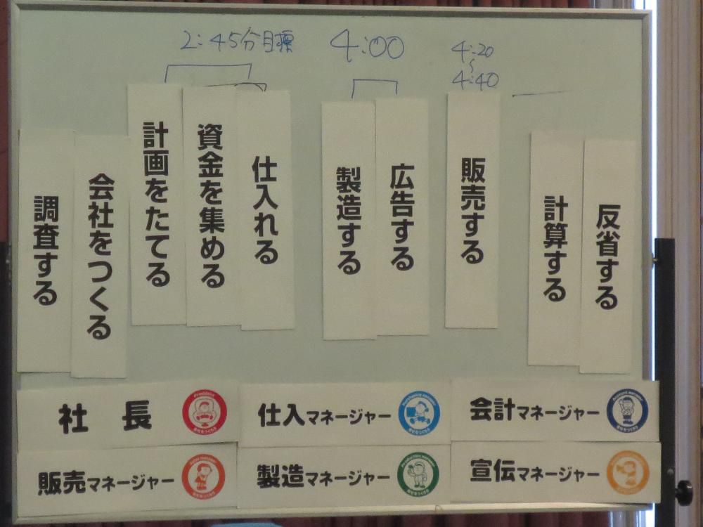 会社をつくろう！起業体験ワークショップ開催