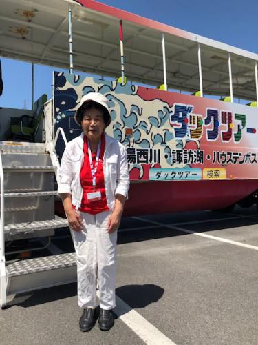 おら専｜20190605オンエア　水陸両用バス　IN　長井ダム百秋湖