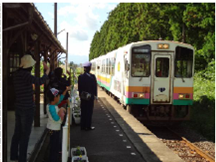 停車場を降りれば　①