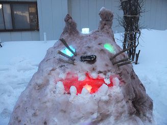 ’１３　成田駅前「雪灯り回廊祭り」⑩