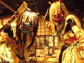 日本文化論②なまはげと黒獅子