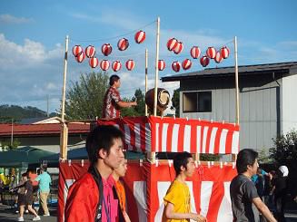 吉川病院の夏祭りで～す