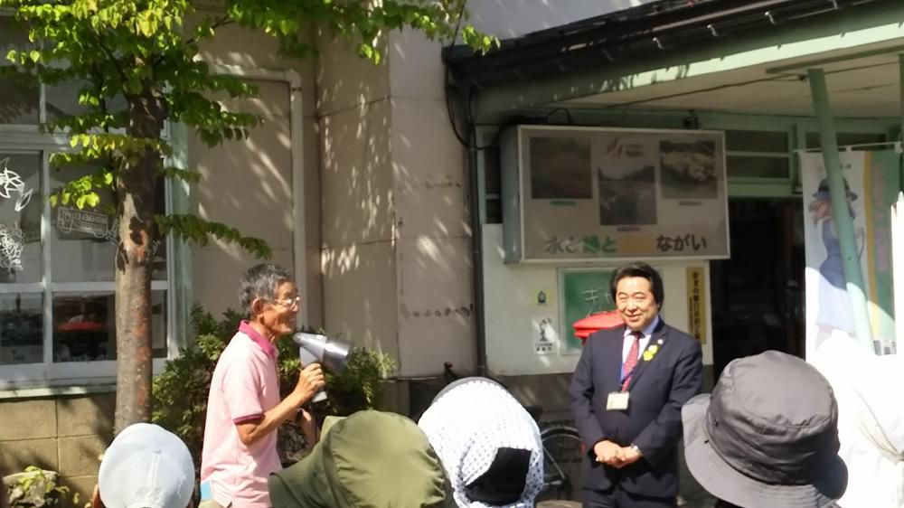 玉崎先生が来市