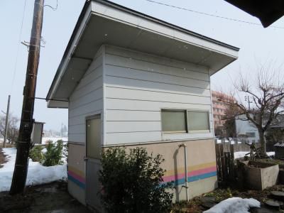 トイレ改修工事中