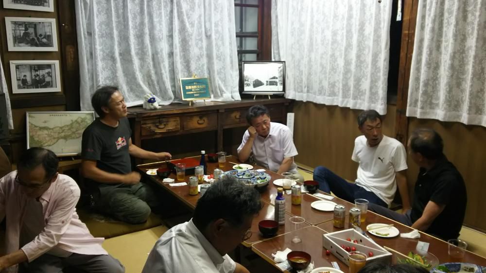 超豪華な来賓を迎えて呑んでます