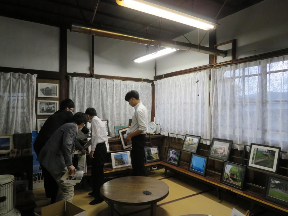 長井高校写真部展スタート