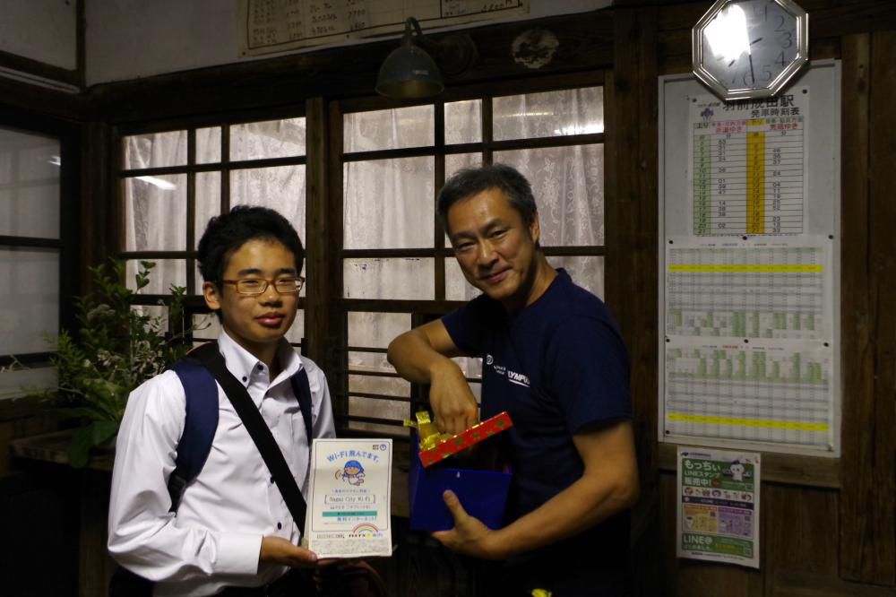 広田泉伝[８]　高校生との交流　2017年から