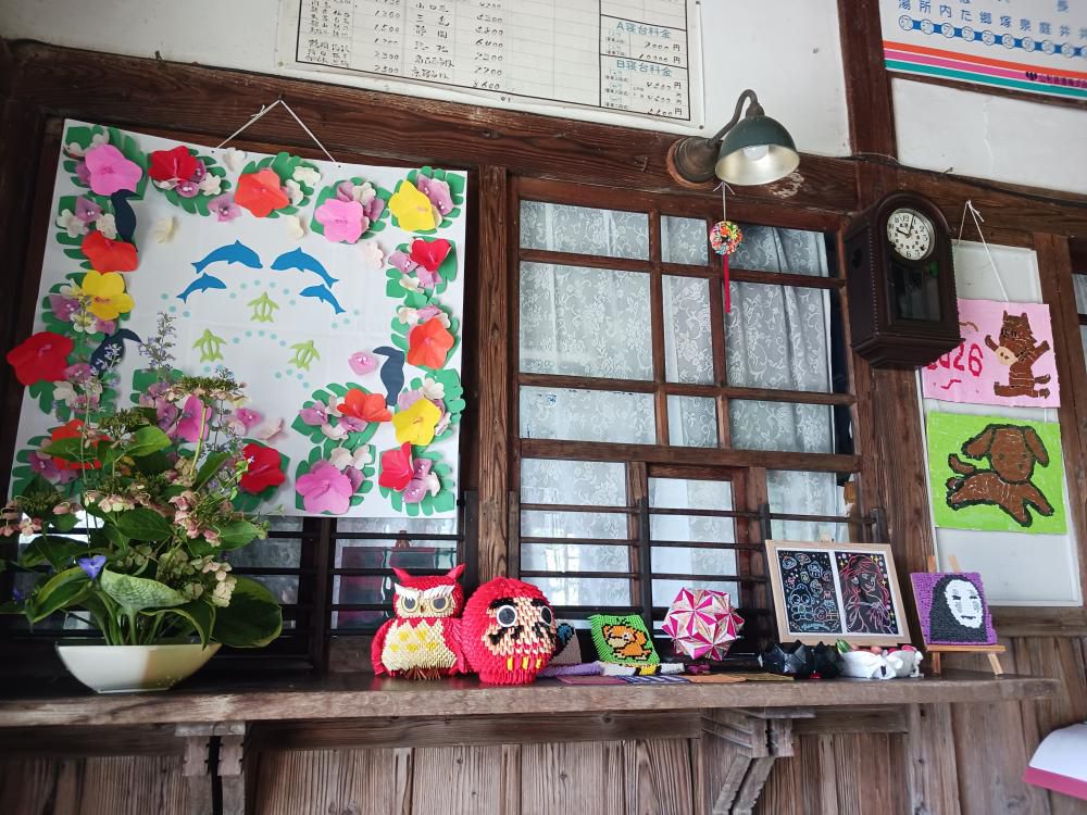 吉川記念病院作品展 in 待合室
