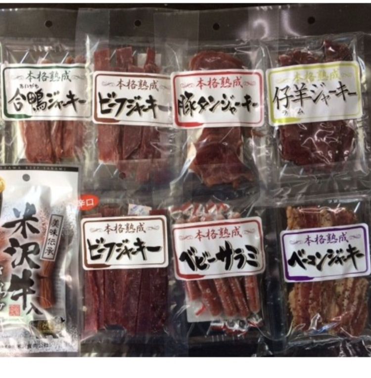 父の日に　おつまみを！サラミを！ジャーキーを！ただ日にち指定はできません。